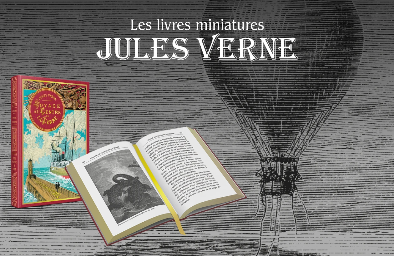 Les livres miniatures Jules Verne