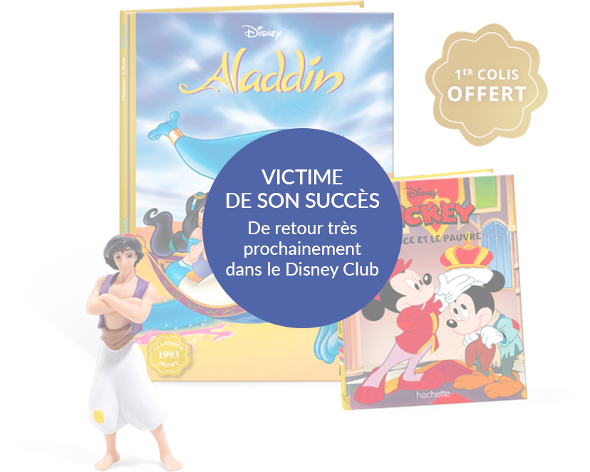 Colis Disney offert : Aladdin