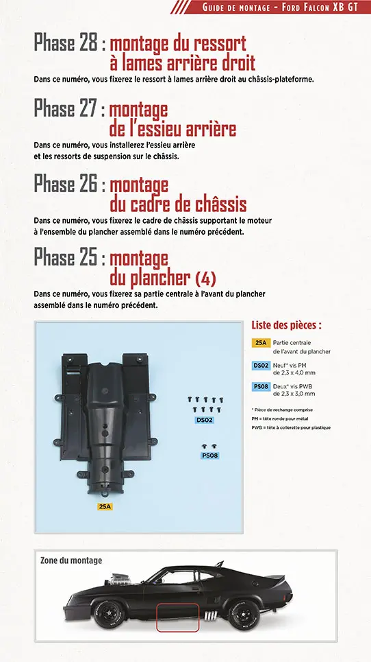 Les instructions disponibles en ligne